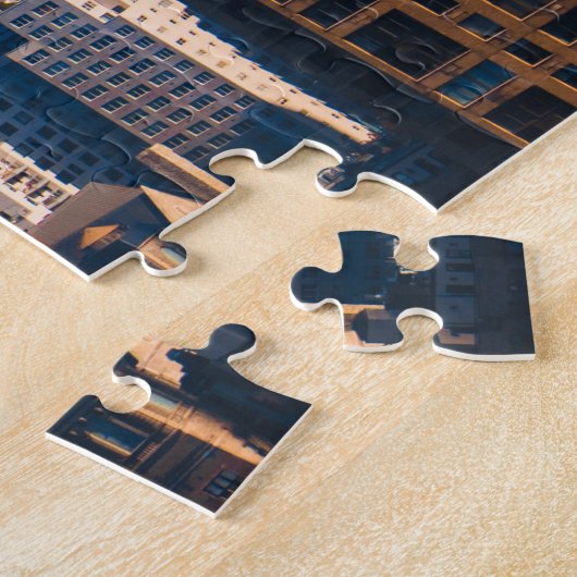 New York City NYC Skyscrapers Urban Architecture J Puzzle (Seite)