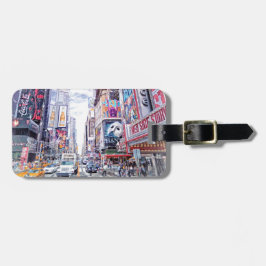 New York City NYC Travel Customizable Name Gepäckanhänger