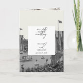 New York City NYC Wedding Order of Service Programm (Vorderseite)
