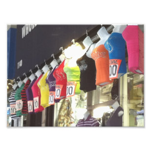 New York City NYC Wholesale District Closing Sale Fotodruck