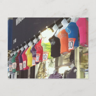 New York City NYC Wholesale District Closing Sale Postkarte