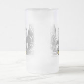 New York City Nyc Yellow Taxi Brooklyn Bridge Mattglas Bierglas (Mittel)