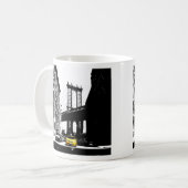New York City Nyc Yellow Taxi Kaffeetasse (Vorderseite Links)