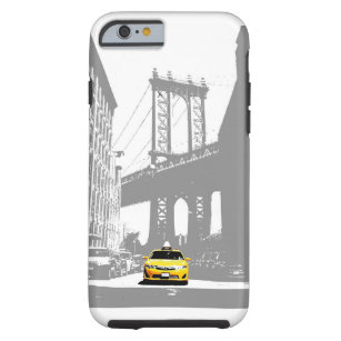 New York City Nyc Yellow Taxi Pop Art Tough iPhone 6 Hülle