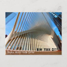 New York City - Oculus World Trade Center Postkarte