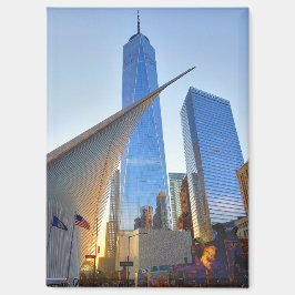 New York City - One World Trade Center and Oculus Magnet