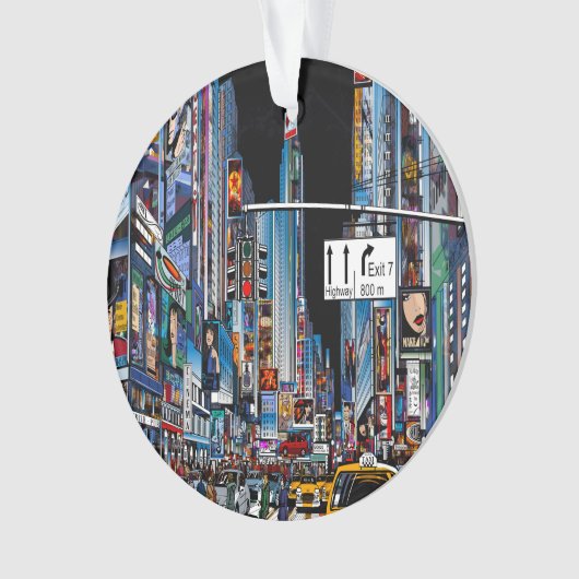 New YORK City Ornament (Vorderseite)