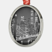 New York City Ornament Aus Metall (Links)