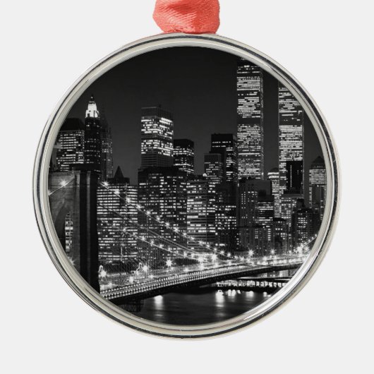 New York City Ornament Aus Metall (Vorne)