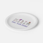 New York City Osterarchitektur Sehenswürdigkeiten  Pappteller (Schrägansicht)