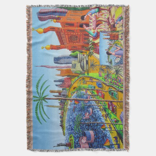 New York City Painting Decke (Vorderseite Vertikal)