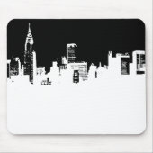New York City Panorama Pop Art Mousepad (Vorne)
