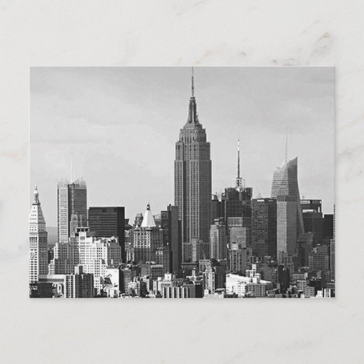 New York City Panorama Postkarte (Vorderseite)