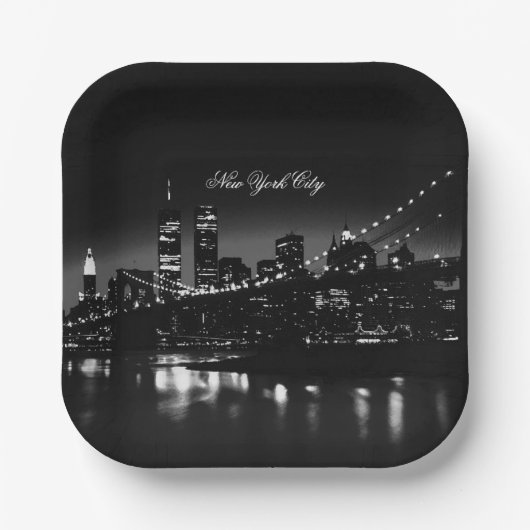 New York City Pappteller (Vorderseite)