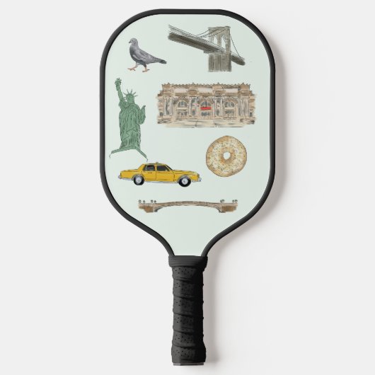 New York City Pickleball Schläger (Vorderseite)