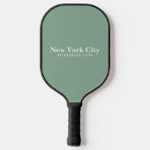 New York City Pickleball Schläger (Rückseite)