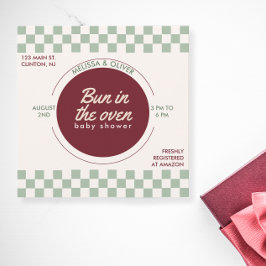 New York City Pizza lustig Italienische Babydusche Einladung