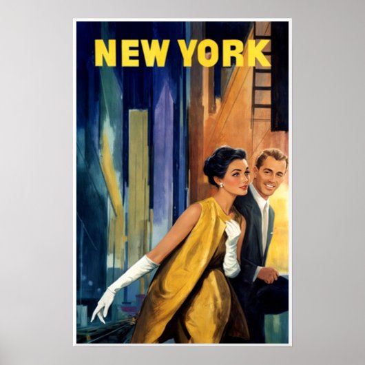 New York City Plakat (Vorne)