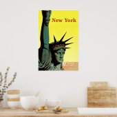 New York City Plakat. Poster (Küche)