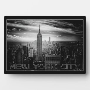 NEW YORK CITY-Plakette Fotoplatte