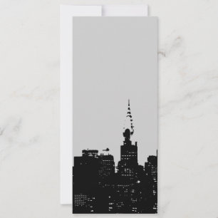 New York City Pop Art Einladung