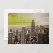 New York City Pop Art Postkarten (Vorne/Hinten)