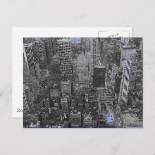 New York City Pop Art Postkarten (Vorne/Hinten)