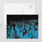 New York City Pop Art Postkarten (Vorne/Hinten)