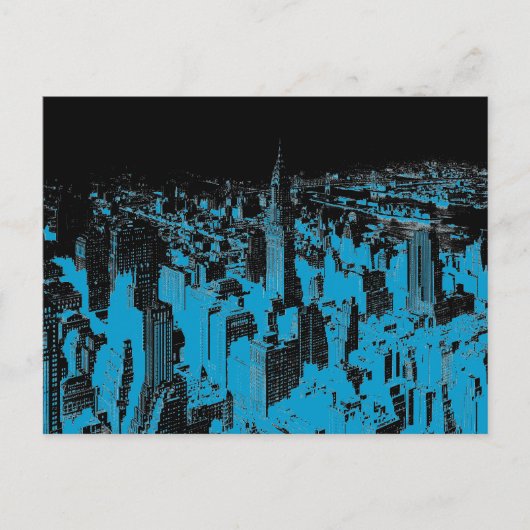 New York City Pop Art Postkarten (Vorderseite)