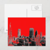 New York City Pop Art Postkarten (Vorne/Hinten)
