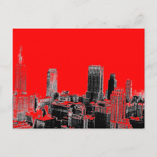 New York City Pop Art Postkarten (Vorderseite)