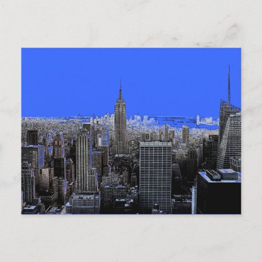 New York City Pop Art Postkarten (Vorderseite)