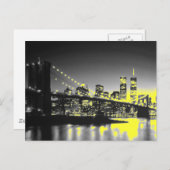 New York City Pop Art Postkarten (Vorne/Hinten)