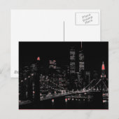 New York City Pop Art Postkarten (Vorne/Hinten)