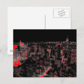 New York City Pop Art Postkarten (Vorne/Hinten)