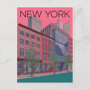 New York City Postcard Postkarte