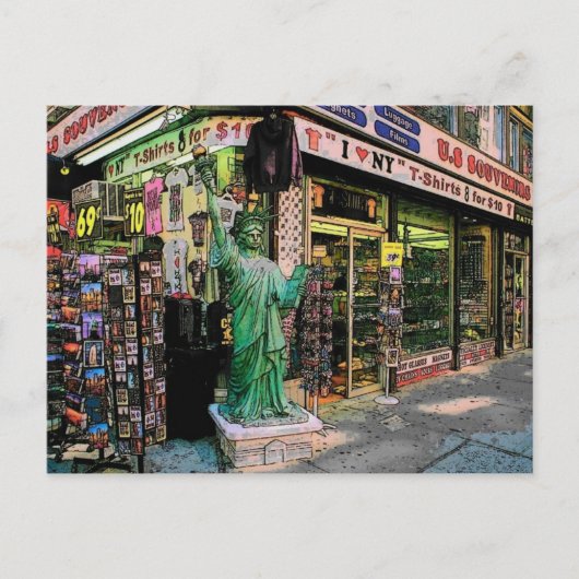 New York City Postcard Postkarte (Vorderseite)