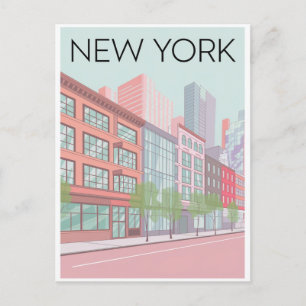 New York City Postcard Postkarte