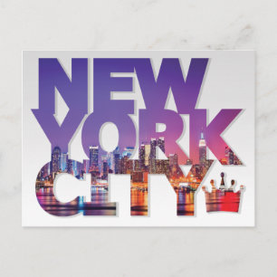 New York City Postcard Postkarte