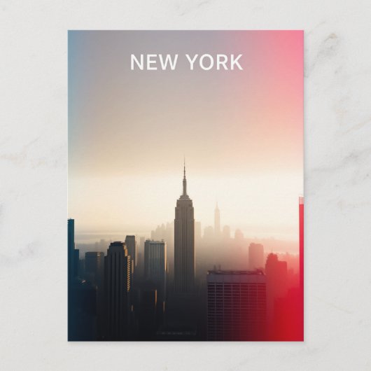 New York City Postcard Postkarte (Vorderseite)