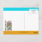 New York City Postcard Postkarte (Rückseite)