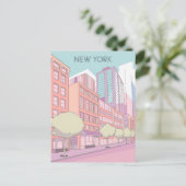 New York City Postcard Postkarte (Stehend Vorderseite)