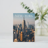 New York City Postcard Postkarte (Stehend Vorderseite)