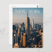 New York City Postcard Postkarte (Vorne/Hinten)