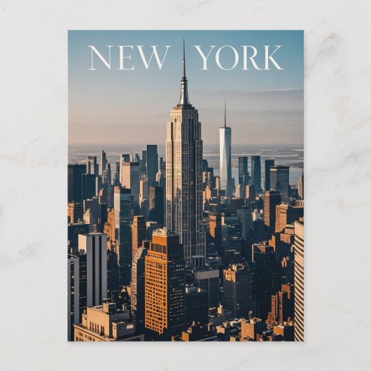 New York City Postcard Postkarte (Vorderseite)