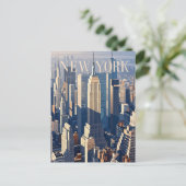 New York City Postcard Postkarte (Stehend Vorderseite)