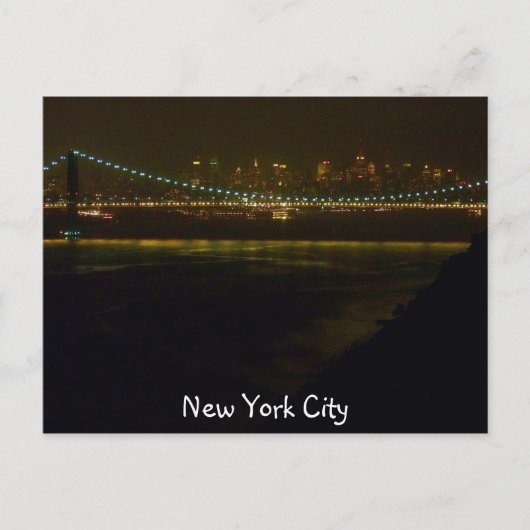 New York City Postcard Postkarte (Vorderseite)