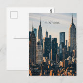 New York City Postcard Postkarte (Vorne/Hinten)