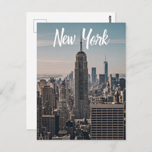 New York City Postcard Postkarte (Vorne/Hinten)