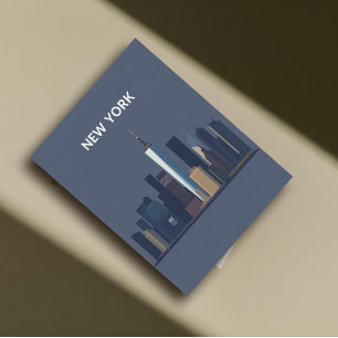 New York City Postcard Postkarte